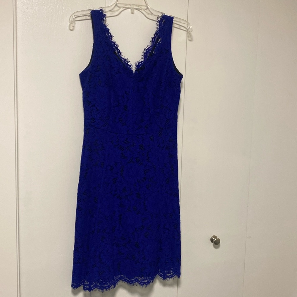 Rickis blue lace dress